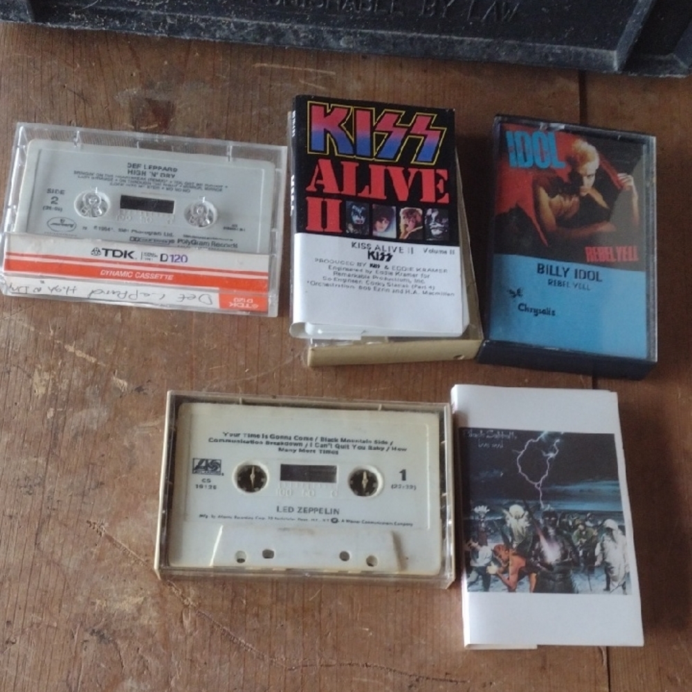 Vintage Cassette Tape Collection